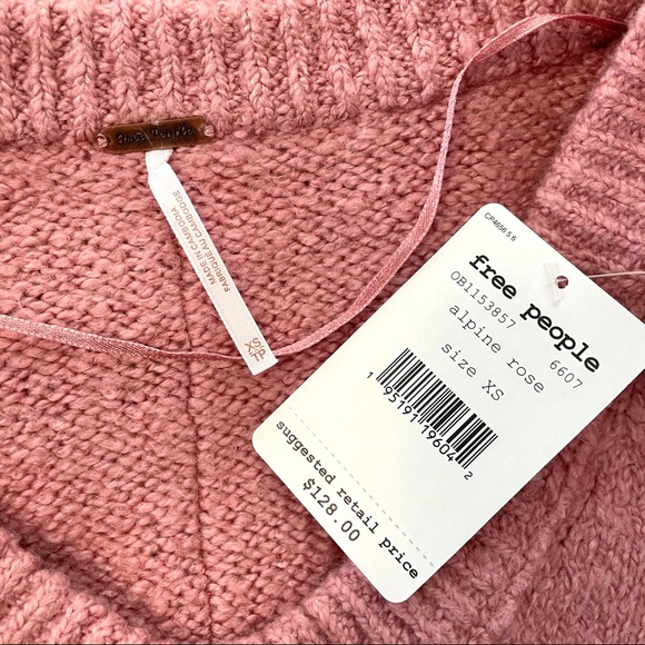 Free People Brookside Tunic Sweater NWT - Picture 10 of 11